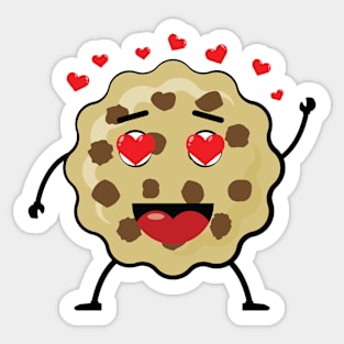 Lovely Cookie - Funny Character Illustration Sticker